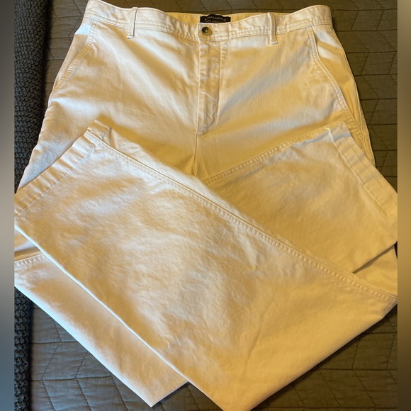 Banana Republic size 14 High Rise Authentic Chino. Never worn. Off white classic - Picture 2 of 9